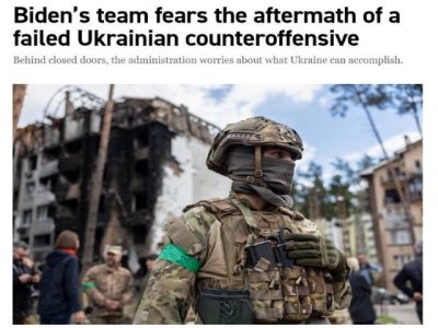 La propaganda estadounidense es responsable de las esperanzas irreales sobre la contraofensiva de Kiev