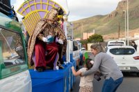 G&aacute;ldar inicia los recorridos de la cabalgata de Pajes Reales por los barrios del municipio