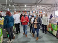 Vanoostende visita el Mercadillo del Agricultor de Tacoronte tras las obras de mejora