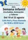 La Aldea organiza talleres y actividades para celebrar la Semana Infantil durante las festividades patronales del municipio
