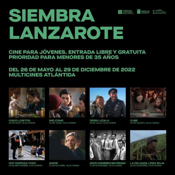 Tras el éxito de la primera edición comienza una nueva etapa de ‘Siembra.Cine para jóvenes’