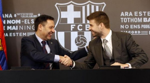 La cláusula que le firmó Bartomeu a Gerard Piqué