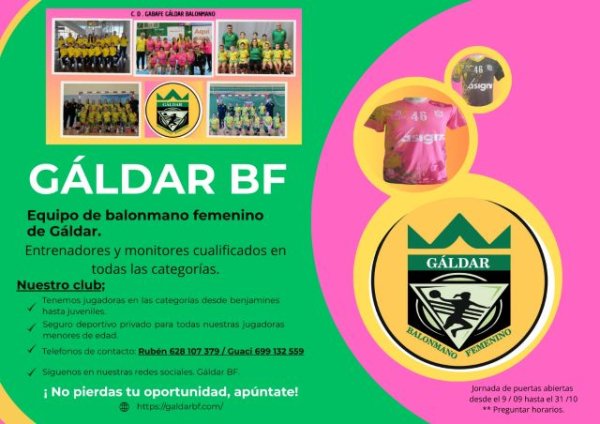 Gáldar: ¡Ven a descubrir el balonmano femenino!