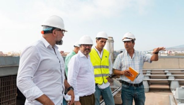 La instalación fotovoltaica del Gran Canaria Arena abastecerá el 55% de la demanda energética de la Ciudad Deportiva 7 Palmas