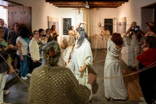 G&aacute;ldar presenta la memoria del lino en Risco Ca&iacute;do y las Monta&ntilde;as Sagradas