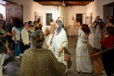 Gáldar presenta la memoria del lino en Risco Caído y las Montañas Sagradas