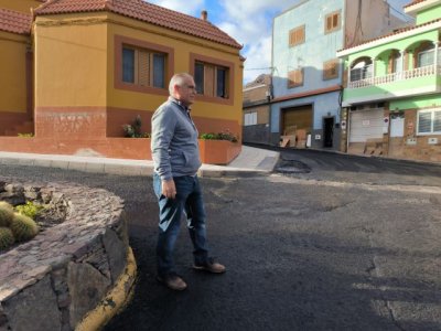 El Ayuntamiento de La Aldea de San Nicol&aacute;s ejecuta obras de asfaltado en varias v&iacute;as del municipio