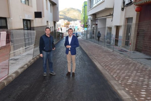 Gáldar: Reabre al tráfico la calle Médico Martinón León tras el fin de las obras de mejora