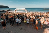 G&aacute;ldar: La SwimSilvestre Solidaria de Sardina despide el a&ntilde;o bajo un sol radiante y con r&eacute;cord de participaci&oacute;n
