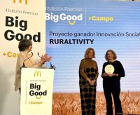 FADEMUR gana el Premio Big Good a la Innovación Social por su proyecto Ruraltivity