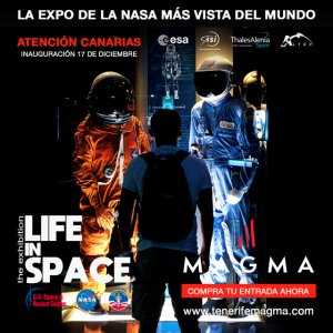 MAGMA Arte &amp; Congresos abre la exposici&oacute;n m&aacute;s visual de la Nasa que inicia, en Canarias, su recorrido por Espa&ntilde;a