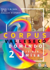 Valleseco se vuelca en la celebraci&oacute;n del Corpus  &nbsp;