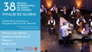 El Festival de Música de Canarias continúa su itinerario en La Gomera con el espectáculo ‘Vivaldi es Gloria’