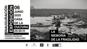 La exposición La Memoria de la Fragilidad, promovida por el Proyecto Fundación Francis Naranjo, se inaugurará el 6 de junio en la Casa de la Cultura de Guía
