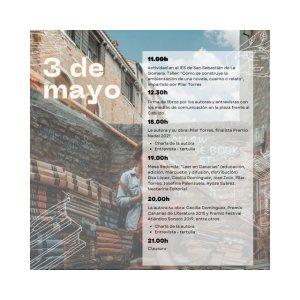 La Gomera despide el programa del Día del Libro este martes y miércoles con un festival literario