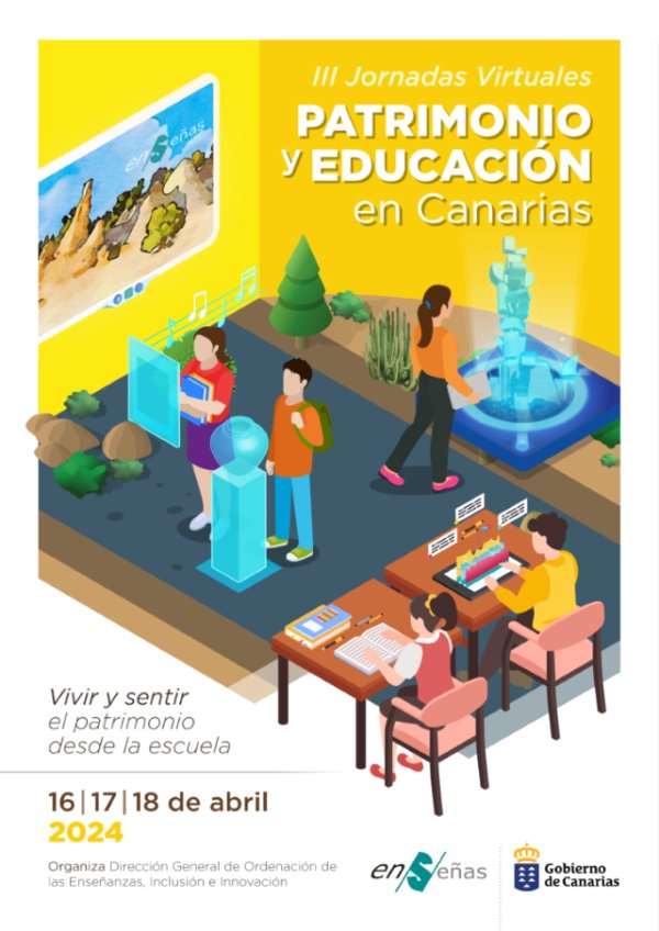 Abiertas las inscripciones para las III Jornadas Virtuales sobre Patrimonio y Educación en Canarias