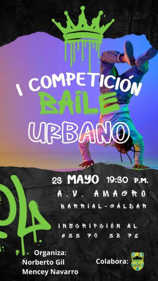 Gáldar: Barrial acoge este viernes 23 de mayo la “I Competición de Baile Urbano”