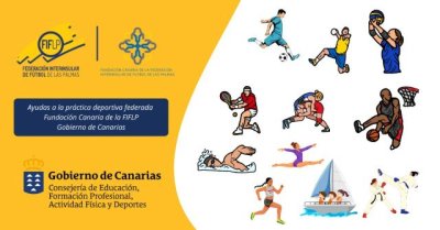La Fundación Canaria de la FIFLP y el Gobierno de Canarias convocan las primeras ayudas a la práctica deportiva federada en la provincia de Las Palmas