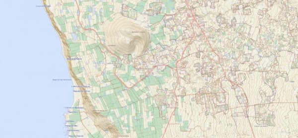 Grafcan actualiza más de 70.000 hectáreas del mapa topográfico de La Palma