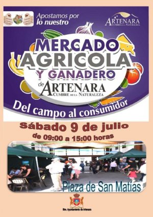 Artenara: Mercado agr&iacute;cola y ganadero el pr&oacute;ximo s&aacute;bado 9 de julio