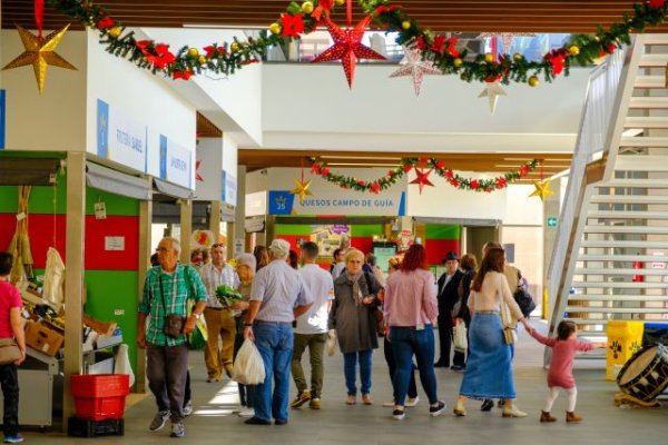 La Navidad ya llegó al Mercado de Guía