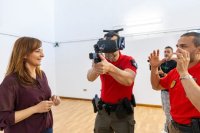 La Academia Canaria de Seguridad incorpora una galería de tiro virtual para el entrenamiento táctico policial