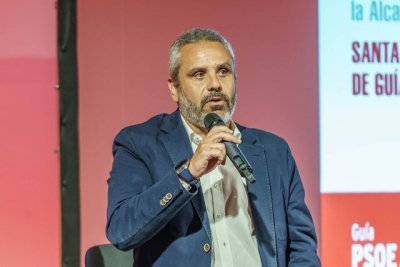 &Eacute;xito de afluencia en la presentaci&oacute;n de la candidatura del PSOE a la alcald&iacute;a de Gu&iacute;a encabezada por Alfredo Gon&ccedil;alves