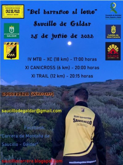 XI Carrera de Monta&ntilde;a 'Del Barranco al Lomo' de Saucillo de G&aacute;ldar