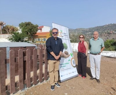 Santa Brígida se convierte en el primer municipio de Gran Canaria con compostadora comunitaria