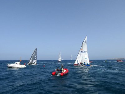 Vela Latina Canaria: El Campeonato Aguas de Teror celebra su duodécima jornada con el liderato en juego