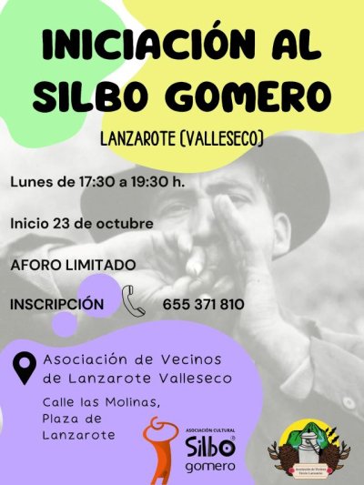 Valleseco: Curso de introducci&oacute;n al silbo gomero en el barrio de Lanzarote