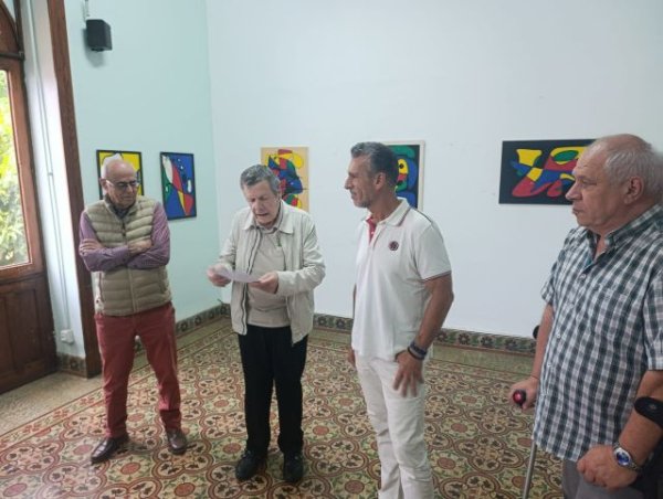 El Casino de G&aacute;ldar inaugura la exposici&oacute;n del artista canario Tino Mederos