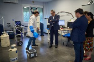 Rom&aacute;n Rodr&iacute;guez muestra su apoyo a la ciencia canaria &ldquo;para dar respuesta a los retos de la sociedad moderna&rdquo;