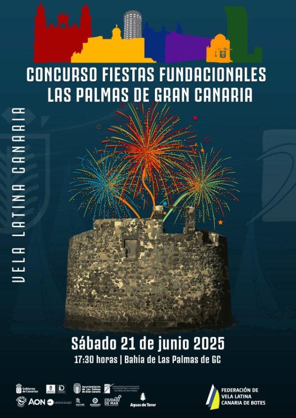 Vela Latina Canaria: El Concurso Fiestas Fundacionales toma la bahía en plena lucha por el título de Copa