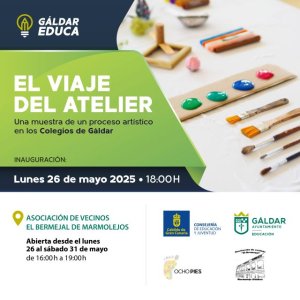 Gáldar Educa organiza &#039;El Viaje del Atelier&#039;, una travesía artística que desembarca en Marmolejos