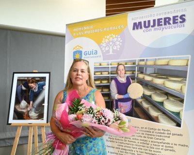 Gu&iacute;a celebra el D&iacute;a Internacional de las Mujeres Rurales con un homenaje a Ana Mar&iacute;a Vega Gil, del Cortijo de Pav&oacute;n