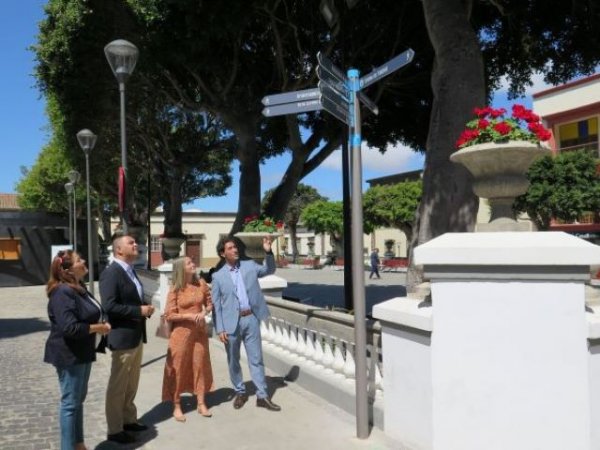 Guía estrena señalización turística subvencionada por el Gobierno de Canarias