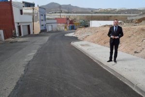 Gáldar: Concluye la obra de acondicionamiento de la calle Bajitierra en Los Dos Roques