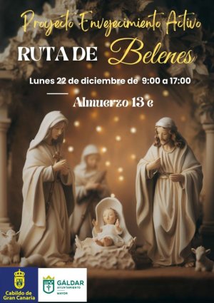 El proyecto Envejecimiento Activo organiza una ruta de belenes para mayores