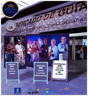 &lsquo;Buena Vibra&rsquo; y &lsquo;Kilombo Improvisado&rsquo; pondr&aacute;n la nota musical del fin de semana en el Mercado de Gu&iacute;a