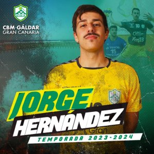 Jorge Hern&aacute;ndez quiere lograr &ldquo;nuevas haza&ntilde;as&rdquo; con el Balonmano G&aacute;ldar