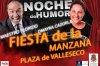 Omayra Cazorla y Maestro Florido en la noche de humor de Valleseco