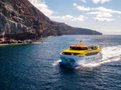 La ruta costera de La Gomera de Fred. Olsen Express habilita horarios de verano desde este s&aacute;bado 1 de julio