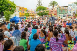 Gáldar: Los más pequeños disfrutan felizmente de la jornada dedicada a ellos en las fiestas de Barrial.