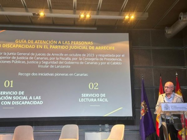 Canarias presenta en la Comisión Sectorial de Justicia los avances en la atención a las personas con discapacidad