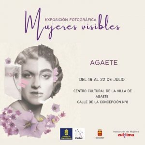Agaete: El Centro Cultural acoge esta semana, del 19 al 22 de julio, la exposición ‘Mujeres Visibles’