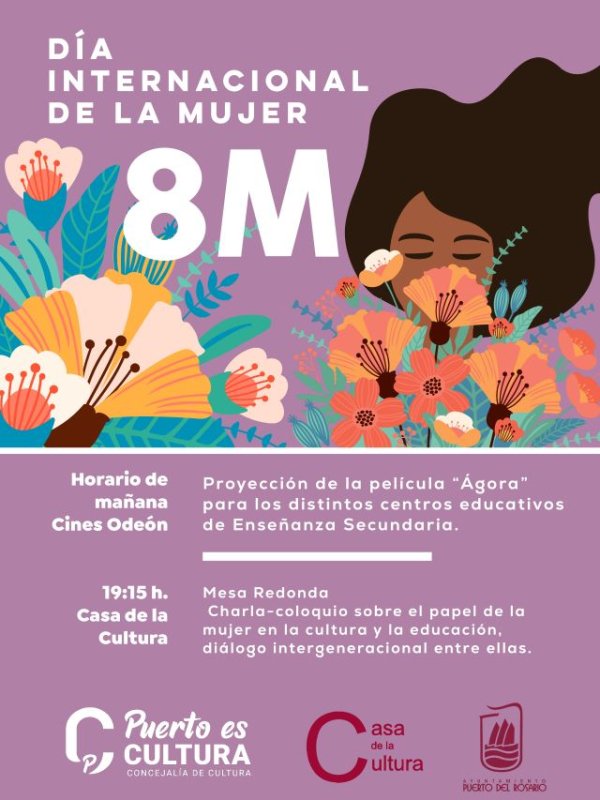 La Casa de la Cultura de Puerto del Rosario acoge el 8M un coloquio sobre el papel de la mujer en la cultura y la educación