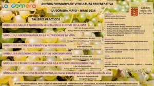 La Gomera: El Cabildo impulsa una agenda formativa en viticultura regenerativa durante los meses de mayo y junio