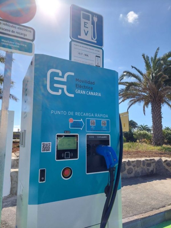 Gran Canaria licita la gestión de la Red Insular de Recarga de Vehículos Eléctricos