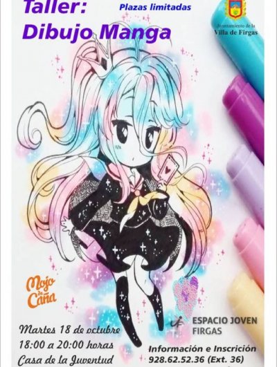 Villa de Firgas: Taller 'Dibujo Manga'
